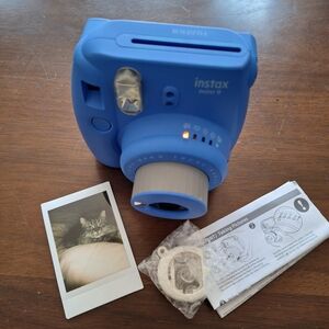 Fujifilm Instax Mini 9 Instant Camera - Blue